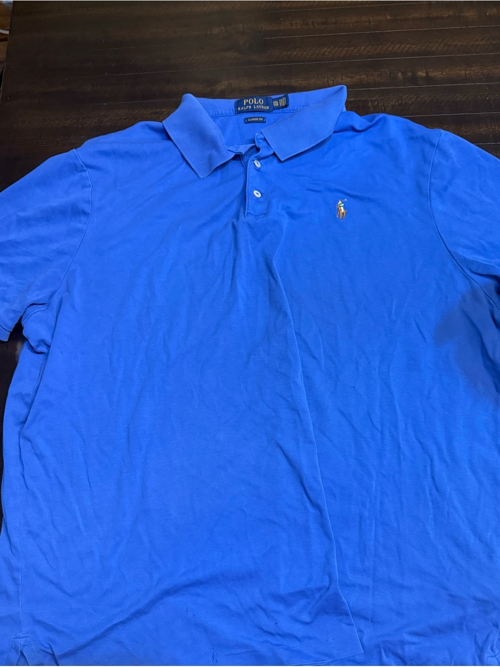 Polo by Ralph Lauren Men's Classic Polo Shirt - Royal Blue XXL